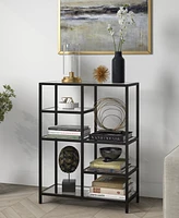 Hudson & Canal 13" Metal Perabo Tall Uplight Mini Lamp