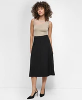 Dkny Women's Cargo-Pocket Midi Skirt