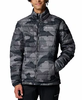 Columbia Men's Powder Lite Ii Quilted Printed Full-Zip Jacket