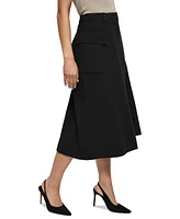 Dkny Petite Cargo-Pocket Midi Skirt