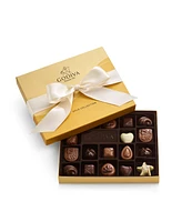 Godiva Gold Ballotin Chocolate Gift Box with Solid Ribbon