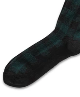 Polo Ralph Lauren Men's Lambswool Buffalo Check Boot Socks