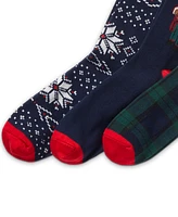 Polo Ralph Lauren Men's 3-Pk. Arctic Holiday Bear Socks