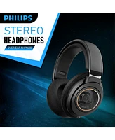 Philips Over-Ear Open-Back Headphones - High-Resolution Sound, Comfortable Design, Detachable Cable, Durable Build, Adjustable Headband