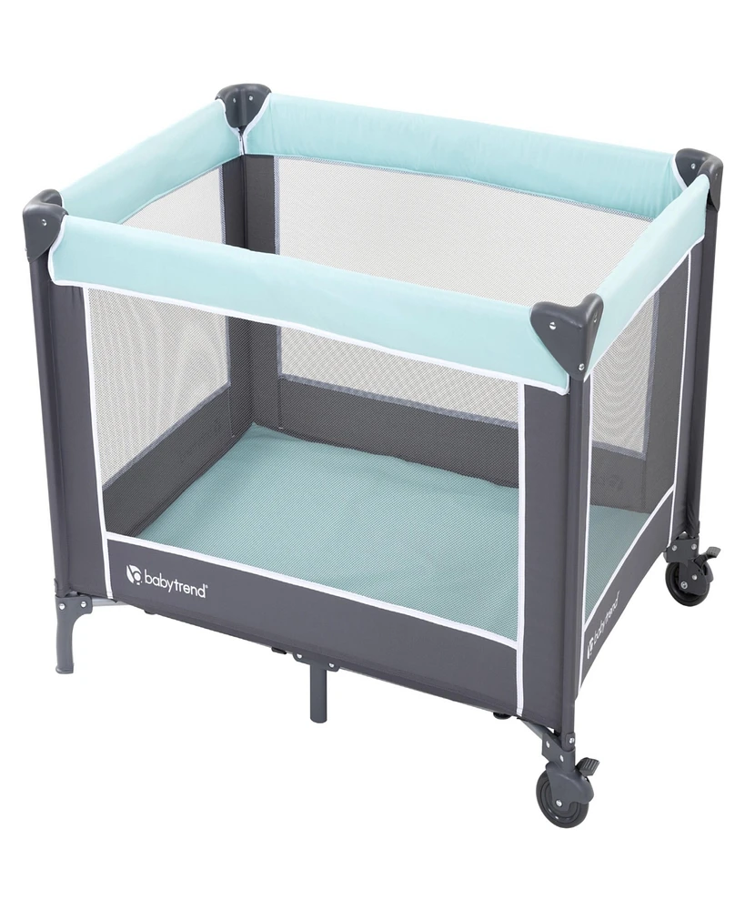 Baby Trend Portable Playard Twinkle Blue