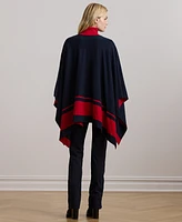 Lauren Ralph Petite Knit Poncho