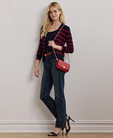 Lauren Ralph Lauren Petite Striped Cardigan