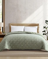 Eddie Bauer Classic Soft Solid Microfiber Blanket, Full/Queen