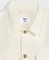 Mode of One Men's Relaxed-Fit Utility Shirt Jacket, Created for Macy's