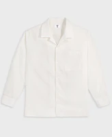 Mode of One Men's Textured Long-Sleeve Button-Front Shirt, Exclusively at Macy's