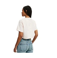 Cotton On Women's Cropped Boxy Tee