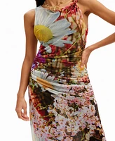 Desigual Women's Floral midi dress