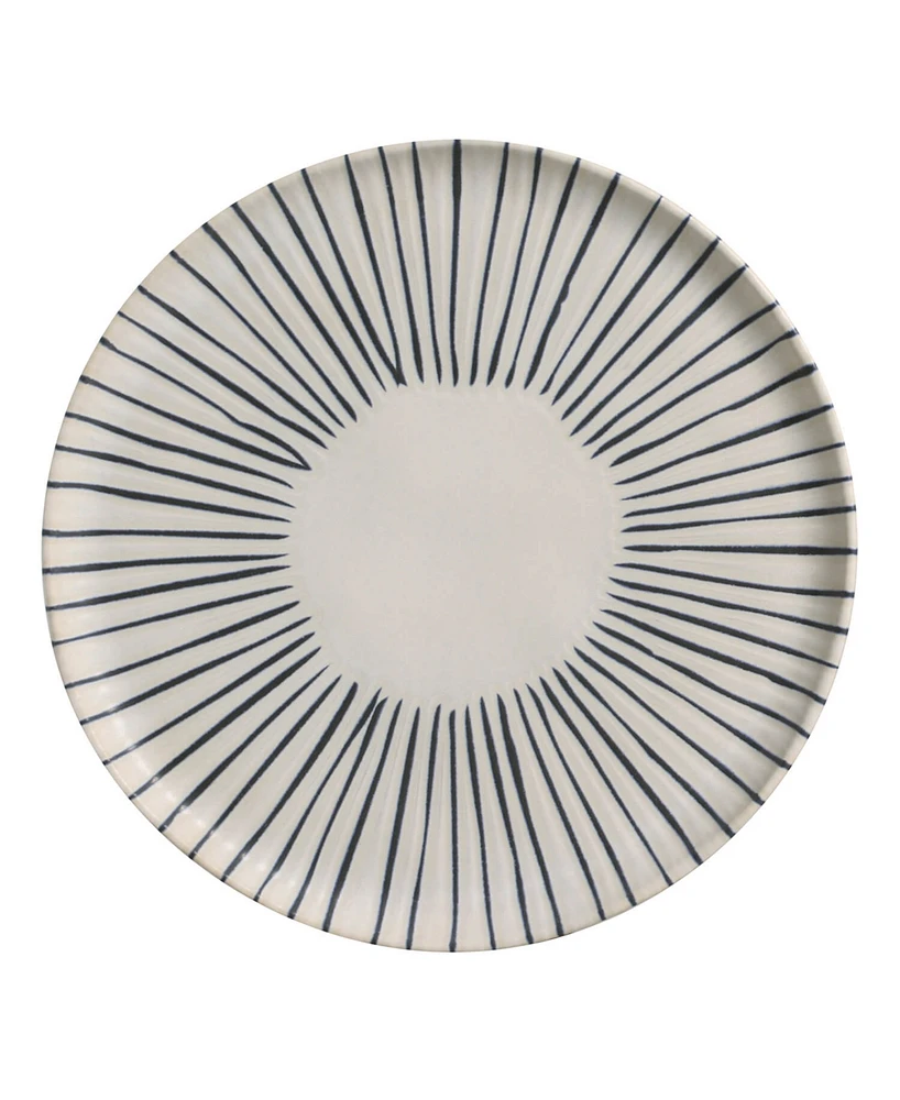 Porto Brasil Elemento Stoneware Dinner Plates, Set of 6