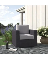 Mondawe Fully Assembled Patio Chair with Cushions