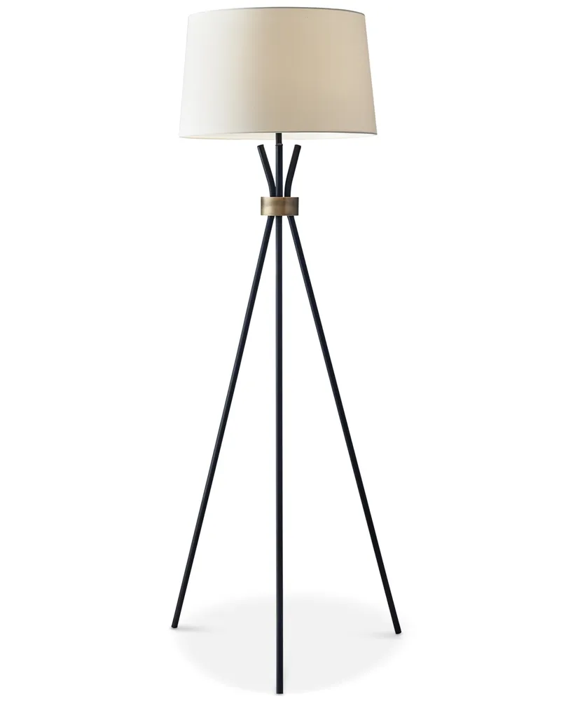 Adesso Benson Tripod Floor Lamp