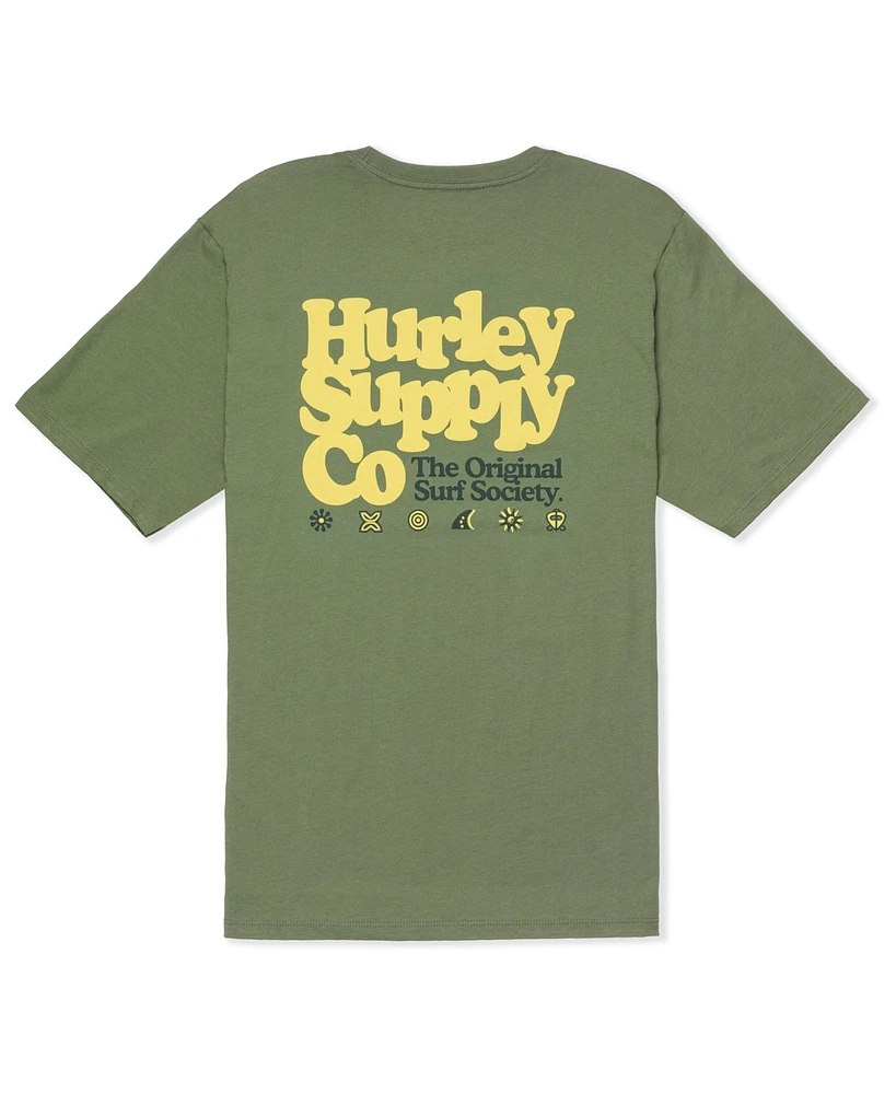 Hurley Men's Everyday Society Short Sleeve T-Shirt