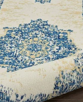 Nourison Home Grafix GRF14 2'3"x12' Runner Area Rug