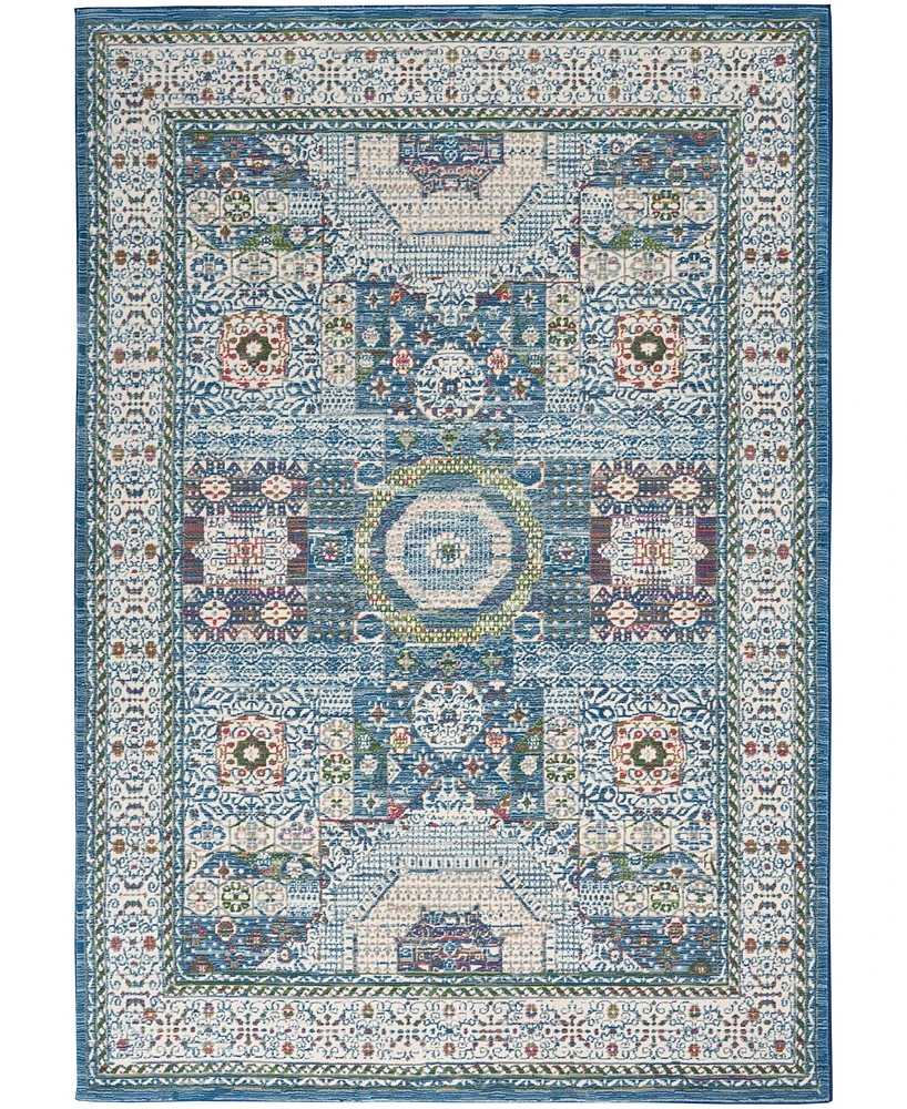 Nourison Home Ankara Global ANR17 5'3"x7'6" Area Rug