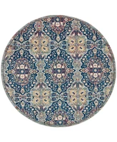 Nourison Home Ankara Global ANR16 6'x6' Round Area Rug