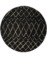 Nourison Home Grafix GRF04 5'3"x5'3" Round Area Rug