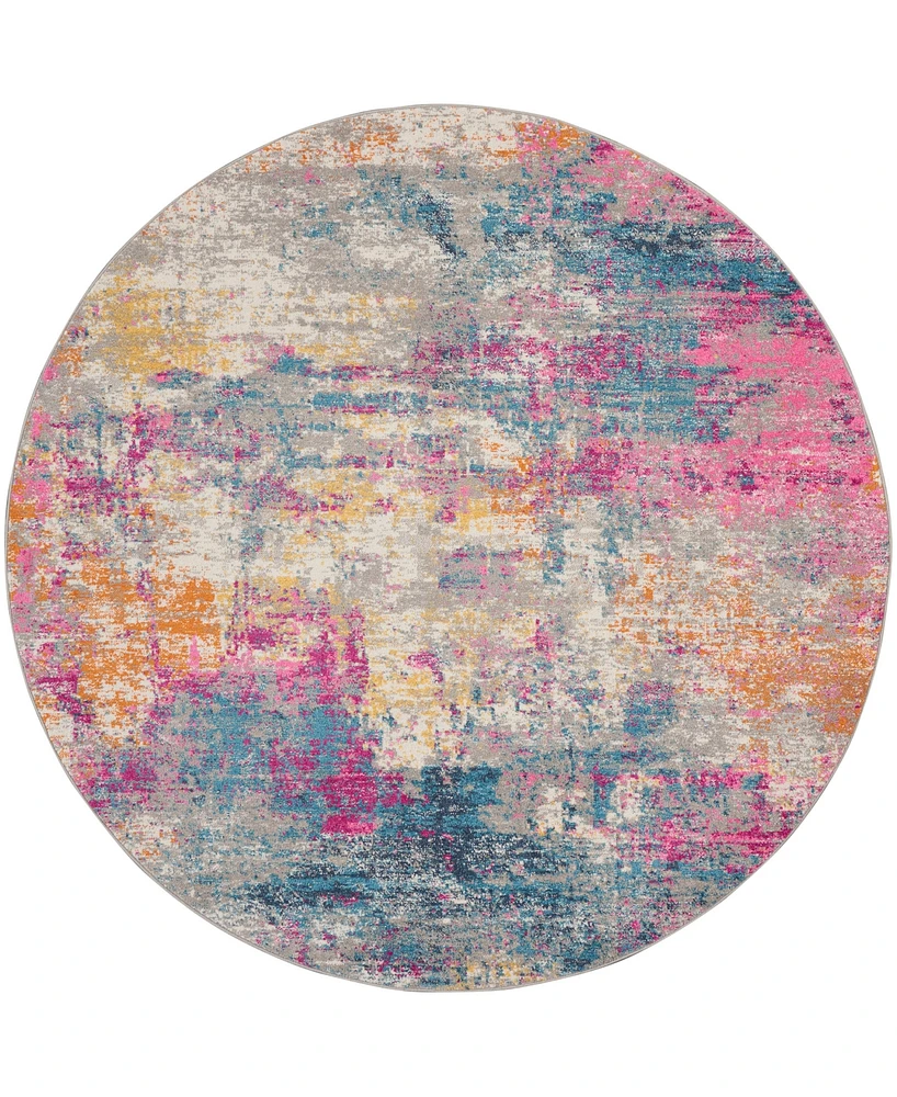 Nourison Home Passion PSN36 8'x8' Round Area Rug