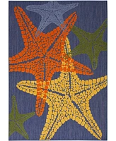 Nourison Home Aloha ALH28 5'3"x7'5" Area Rug