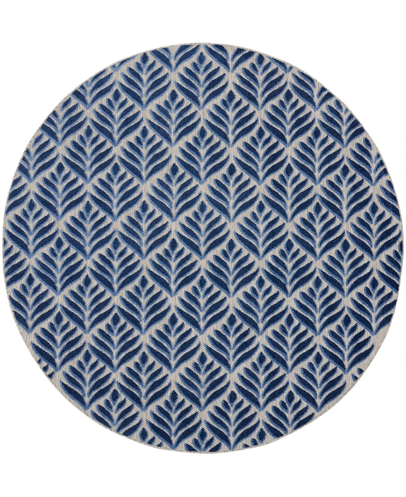 Nourison Home Aloha ALH35 7'10"x7'10" Round Area Rug