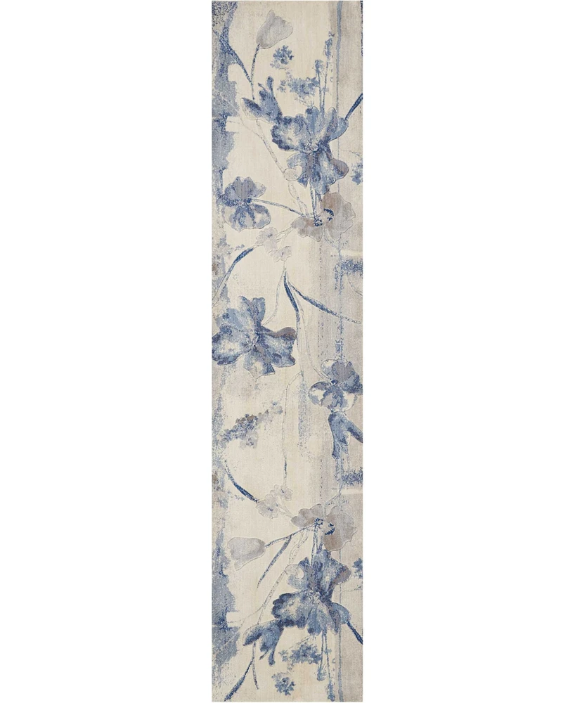 Nourison Home Somerset ST18 2'3"x10' Runner Area Rug