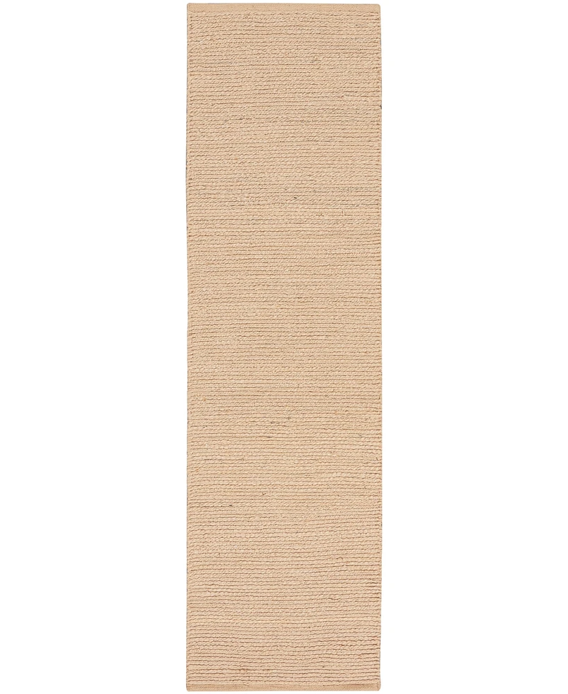 Nourison Home Natural Jute NJT01 2'3"x8' Runner Area Rug