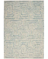 Nourison Home Interlock ITL06 3'9"x5'9" Area Rug