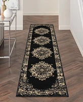 Nourison Home Grafix GRF14 2'3"x12' Runner Area Rug