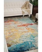 Nourison Home Celestial CES02 6'7"x9'7" Area Rug