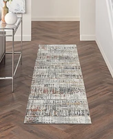 Nourison Home Tangra TNR04 2'2"x7'6" Runner Area Rug