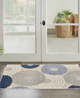 Nourison Home Aloha ALH29 2'8"x4' Area Rug