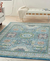 Nourison Home Ankara Global ANR17 5'3"x7'6" Area Rug