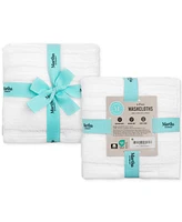 Martha Stewart Quick Dry Cotton Solid 4-Pc. Washcloth Set, 13" x 13", Exclusively at Macy's