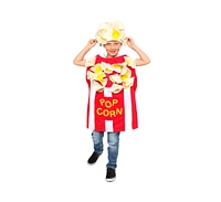 Dress Up America Popcorn Tunic & Hat Costume Set