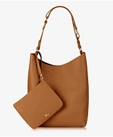 GiGi New York Women's Addison Leather Hobo Bag