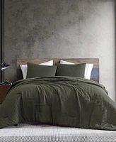 Kenneth Cole New York Houndstooth Embossed -Pc. Comforter Set