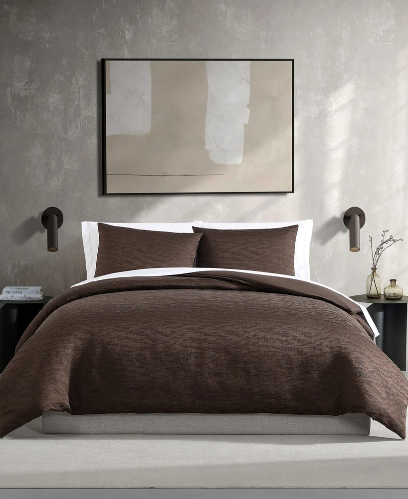 Vera Wang Illusion Lines 3-Pc. Duvet Cover Set