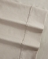 Kenneth Cole New York Solid Cationic Brushed Microfiber Piece Sheet Set