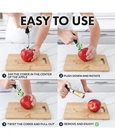 Easy to Use Durable Apple Corer Remover - Stainless Steel Cupcake Corer