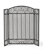 Protective Fire Screen: Safeguard Your Home From Sparks And Embers