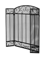 Simplie Fun Protective Fire Screen: Safeguard Your Home From Sparks And Embers