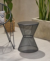 Nevada Mesh Hourglass Outdoor Side Table