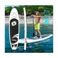 SereneLife Free Flow Stand-Up Paddle-Board (Sup), 11 ft.