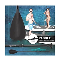 SereneLife Free Flow Stand-Up Paddle-Board (Sup), 11 ft.