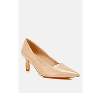 London Rag Calla Pointed Toe Fantasy Heel Pumps