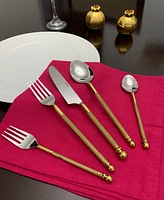 Vibhsa Swirl 20-Pc. Flatware Set, Serving for 4