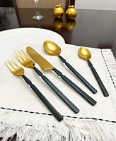 Vibhsa Spade 20-Pc. Flatware Set, Serving for 4